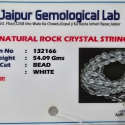 Sphatik Mala Full Diamond-Cut